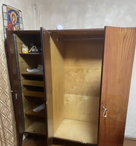 Кровать, шкаф, стенка