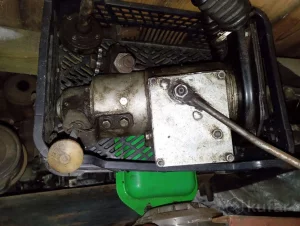 Реверс-редуктор с блокировкой от мототележки ммвз