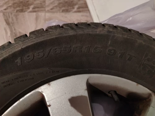 Литьё с шинами шкода