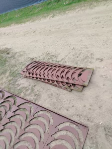 Забор из выштамповки