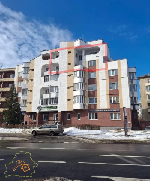 2-х уровневая квартира в центре города