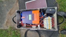 Самодельную солнечную электростанцию