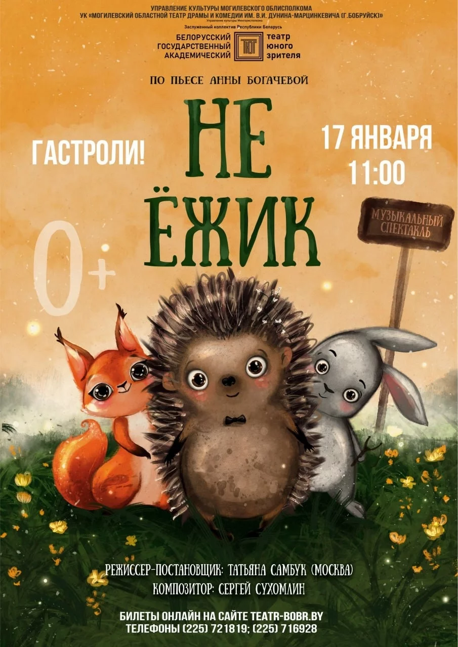 Музыкальный спектакль «Не Ёжик»