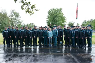 Команда Бобруйского ГРОЧС победила на областных соревнованиях «Сильнейший пожарный-спасатель»