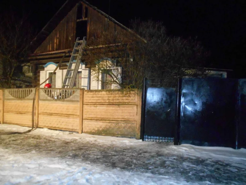 По улице Советской спасен дом от пожара