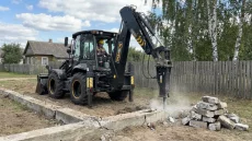 Аренда экскаватора погрузчика. С Машинистом и Доставкой
