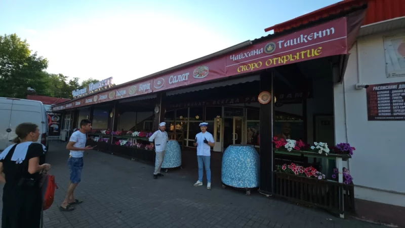 Было кафе Фанат, стала Чайхана. Открытие 25.06