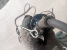 переноска автомобильная 5, 7 метра под автолампочку 12-24В, СССР.