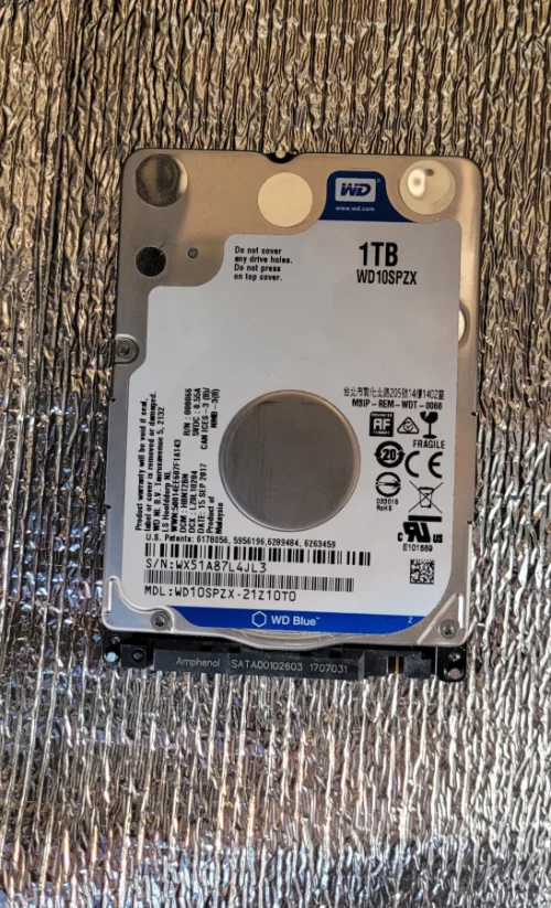 Жесткий диск для ноутбука 1000 ГБ