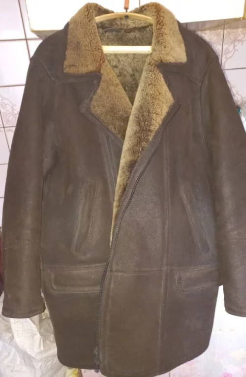 Дублёнка мужская натуральная, размер 50
