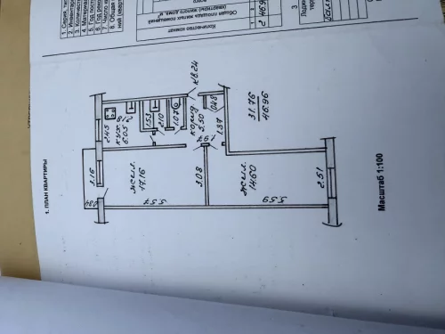 Двухкомнатная квартира