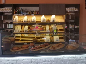 Доска, поднос для выкладки продукции и продуктов