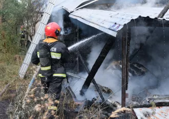 Сотрудники МЧС ликвидировали пожар в посёлке Юбилейный Бобруйского района