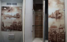 Дверки стекляные в сан.узел