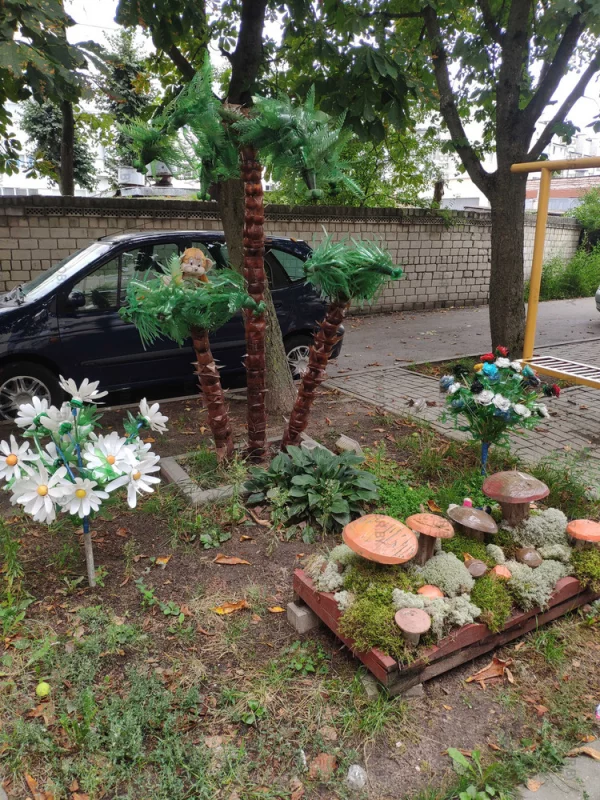 Красивый бобруйский двор.