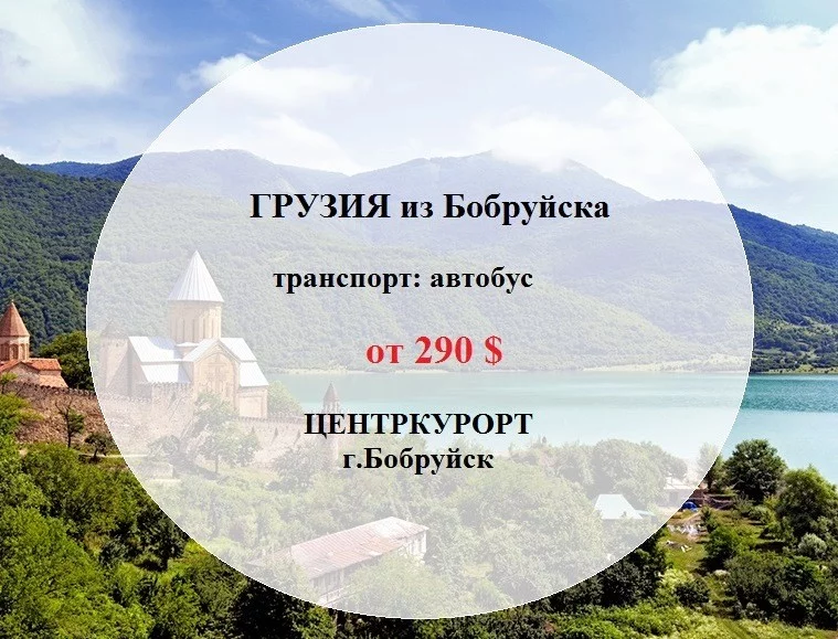 Грузия из Бобруйска от 290 $