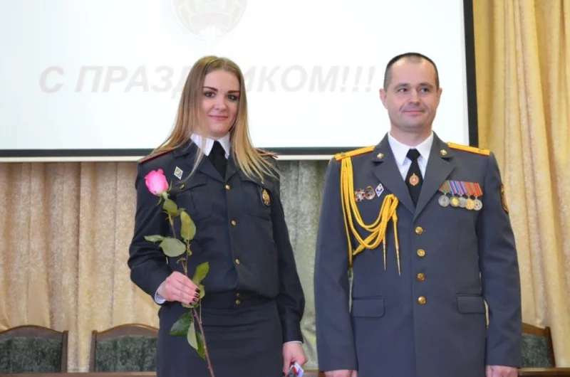 Милицейский праздник прошел в УВД Бобруйского горисполкома