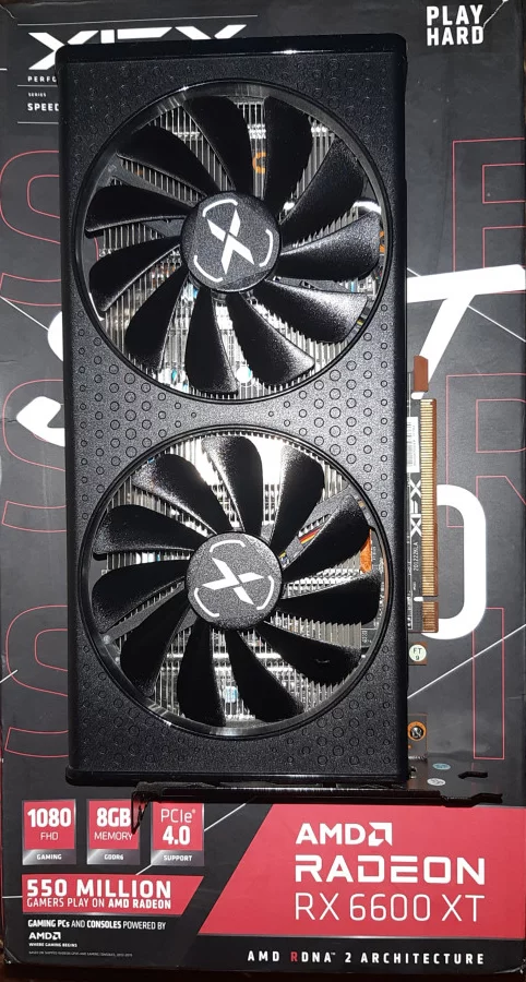 Видеокарта XFX Speedster Radeon RX 6600 XT Core 8GB GDDR6 800р