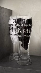 Бокалы инкрустированные стразами