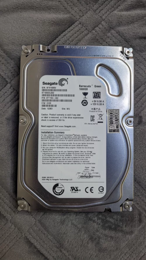 Жесткий диск HDD 1000 GB