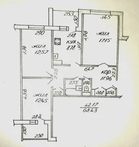 3-х ком . квартира по ул .Ковзана 51 (Авиагородок) 38500$(торг)