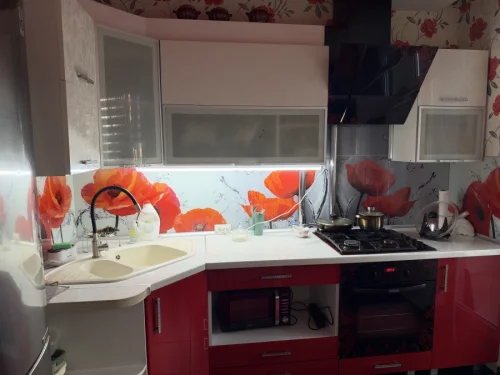 Кухню угловую