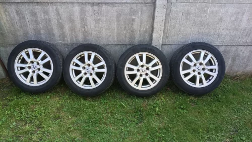 Диски R16 Honda original с резиной "Continental" лето