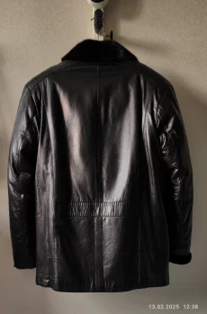 Дублёнка  мужская натуральная 54-56 новая