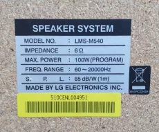 Музыкальный центр LG LM-M540