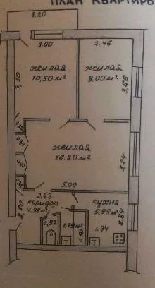 Трехкомнатная квартира в центре по ул. Чонгарская, д. 137