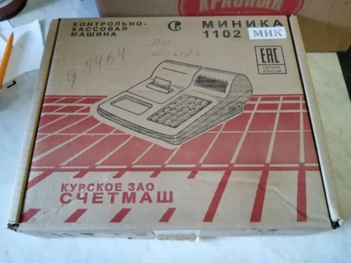 Кассовый аппарат Миника 1102 МИК. Соответствует всем новым требованиям