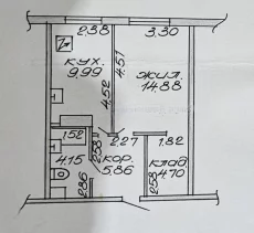 Однокомнатная квартира по ул. Чапаева, д. 19