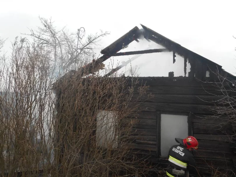 Пожар на улице Цветочной