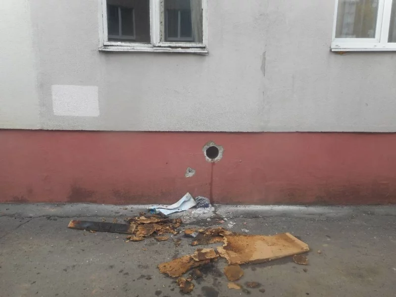 Пожар на улице Октябрьская