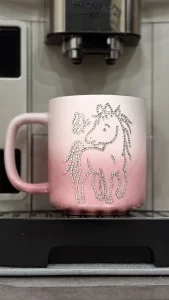 Кружечки подарочные инкрустированыые стразами