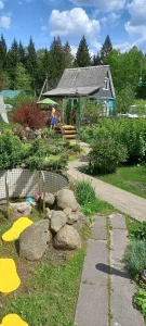 Дача с выходом в лес