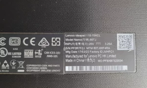 Ноутбук Lenovo ideapad 110-15ACL