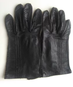 Перчатки без подкладки, натуральная кожа