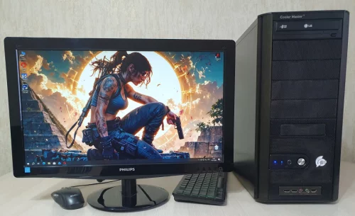 Игровой ПК 32ГБ RX 580 SSD