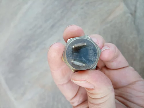 Выключатель сигнала торможения пневматический м12x1.5 новый маз, урал