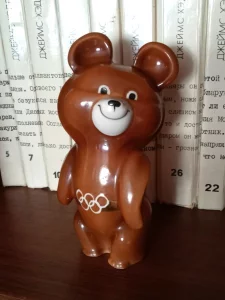Статуэтка Олимпийский мишка