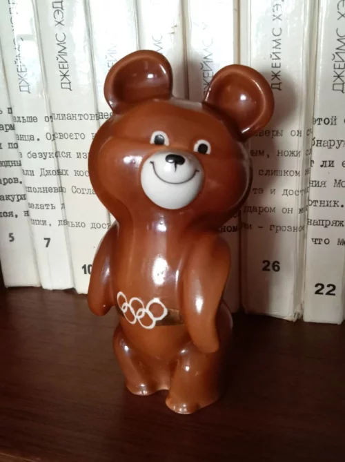 Статуэтка Олимпийский мишка