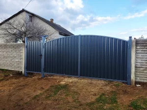 Установка забора