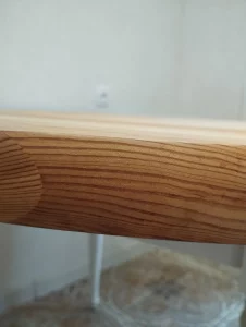 Стол обеденный круглый из массива (D110см)