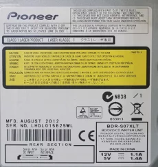Пишущий Blu-Ray привод Pioneer BDR-S07XLT