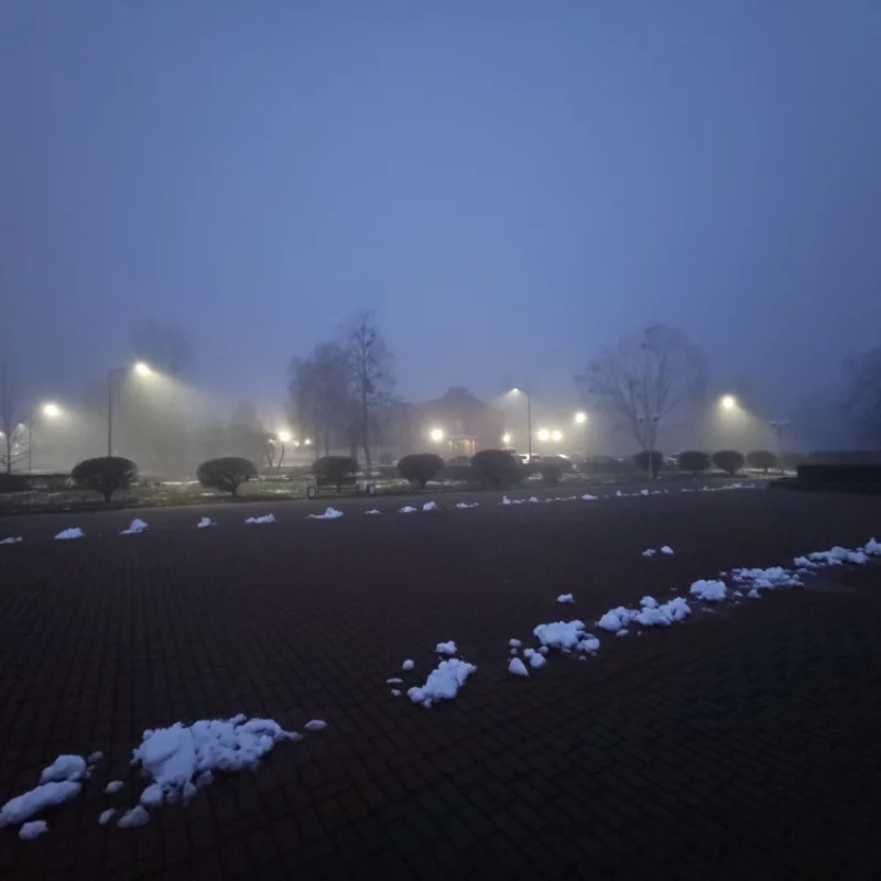 Туман в Бобруйске