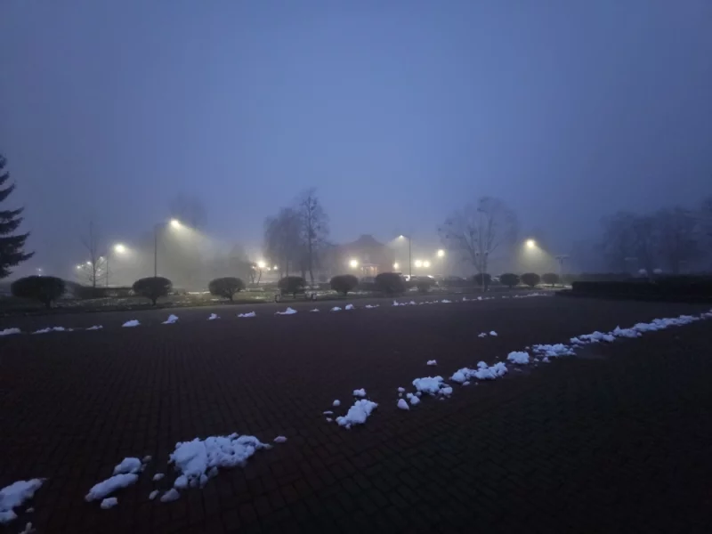 Туман в Бобруйске