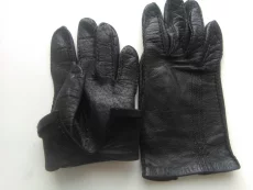 Перчатки без подкладки, натуральная кожа