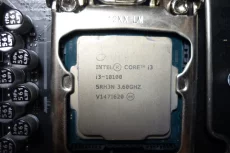 Комплект Intel Core i3-10100.материнка.кулер