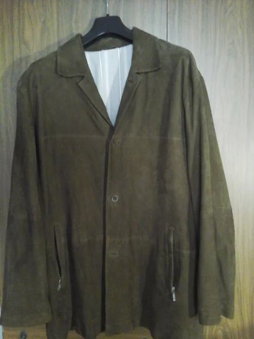 Кожаная мужская куртка.Peter Hahn